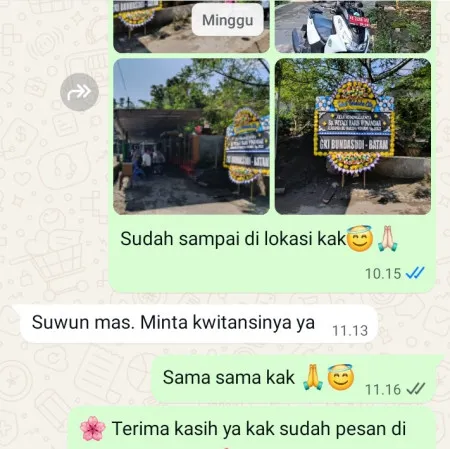 Pengiriman Papan Bunga Duka Pakuncen Bojonegara