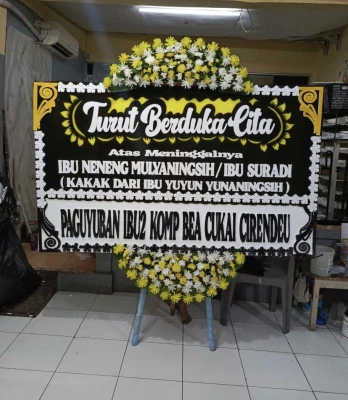 Papan Bunga di Pakuncen Bojonegara
